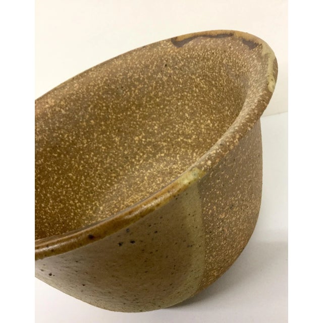 Contemporary Stoneware Farmer's Bowl For Sale - Image 3 of 11