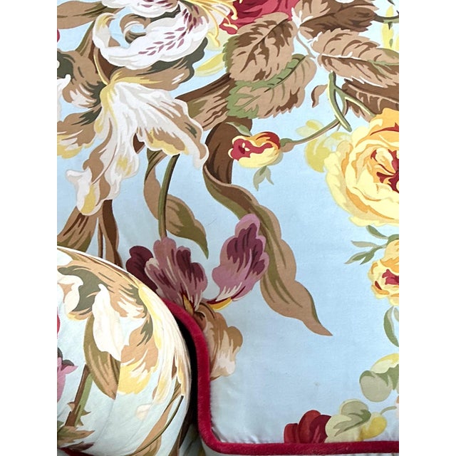 Vintage High Back Sofa in House of Hackney Chintz For Sale - Image 10 of 17