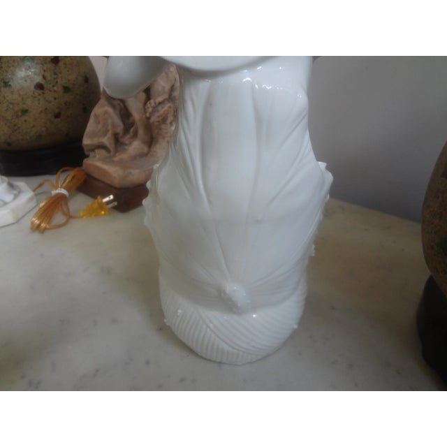 Chinese Blanc De Chine Guan Yin With Dragon For Sale - Image 11 of 13