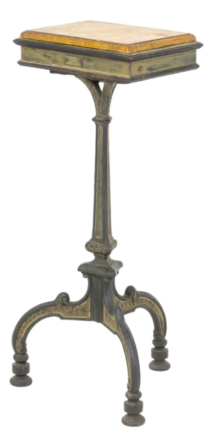 French Cast Iron Telephone Table