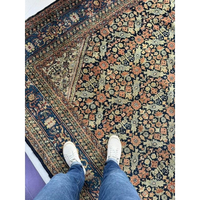 All of our antique & vintage rugs are professionally cleaned prior to being listed Title: DESIGNER'S DREAM Antique Turkish...
