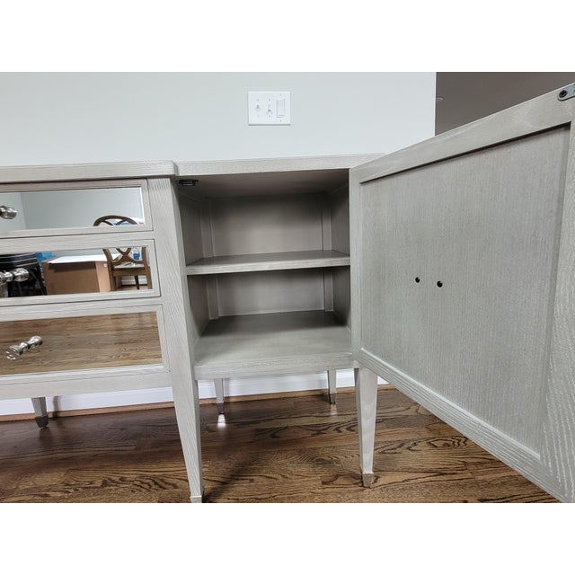 Bernhardt Traditional Sideboard Buffet - Antique Gray For Sale In Washington DC - Image 6 of 18