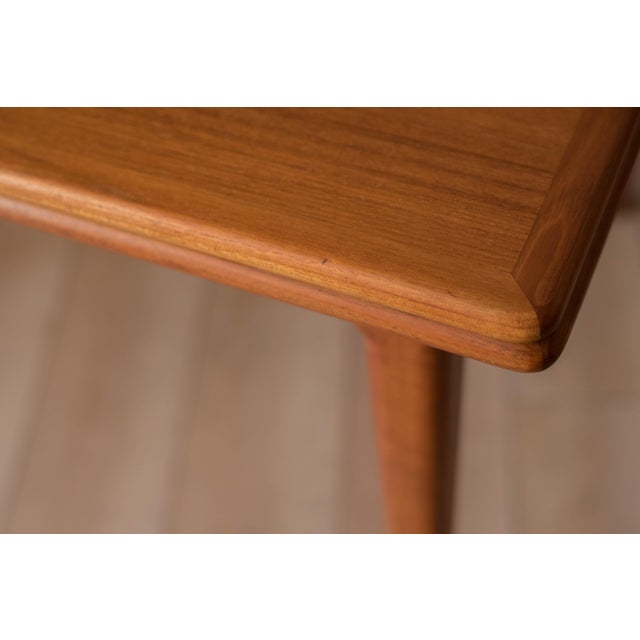 Vintage Danish Modern Niels Otto Moller Teak Extension Dining Table For Sale - Image 11 of 17