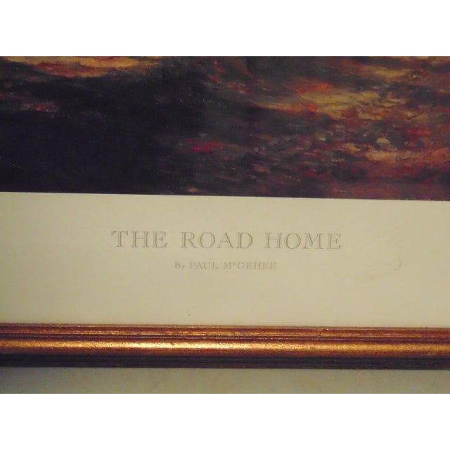 American Paul McGehee the Road Home Limited Edition Print For Sale - Image 3 of 6