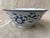 Vintage Blue and White Floral Chinese Bowl For Sale - Image 13 of 18