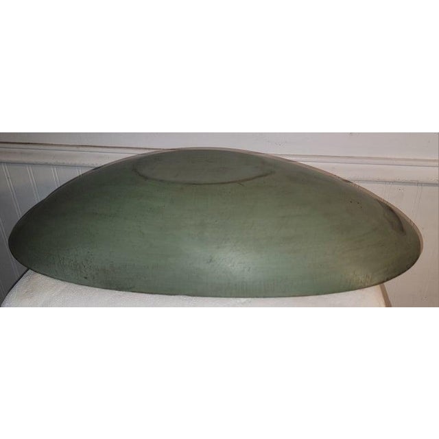 Early 20th Century Early 20th Century Green Painted Bowl With Stone Fruit For Sale - Image 5 of 7