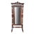 Massive late 1800s mahogany Cheval mirror—empire style with brass claw-feet! Tilts and stays tilt. Light foxing on mirror,...