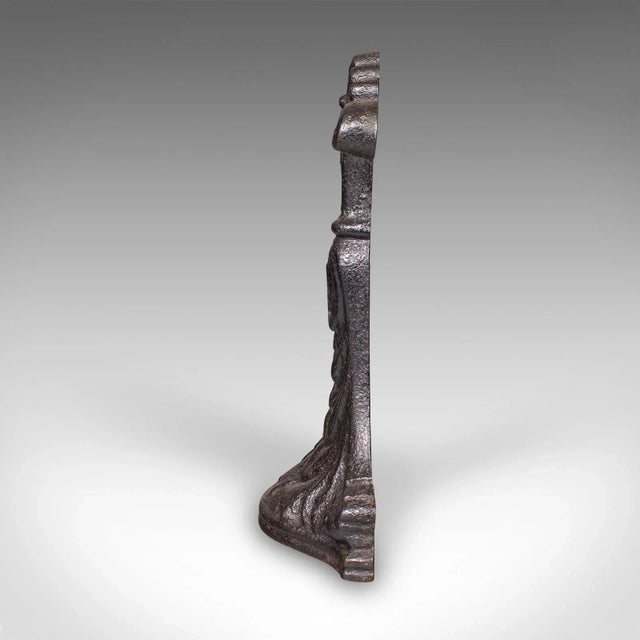 Mid 19th Century Antique Door Porter, English, Cast Iron, Doorstop, Keeper, Victorian, Circa 1860 For Sale - Image 5 of 8