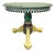 Vintage Folk Art Hand-Painted Accent Table in the Style of Mackenzie-Childs For Sale