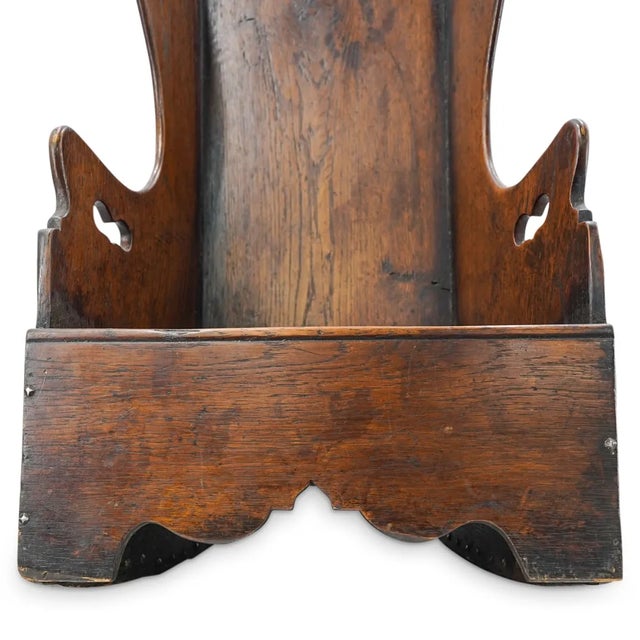 Antique English Georgian Wingback Child's Rocking Chair | Chairish