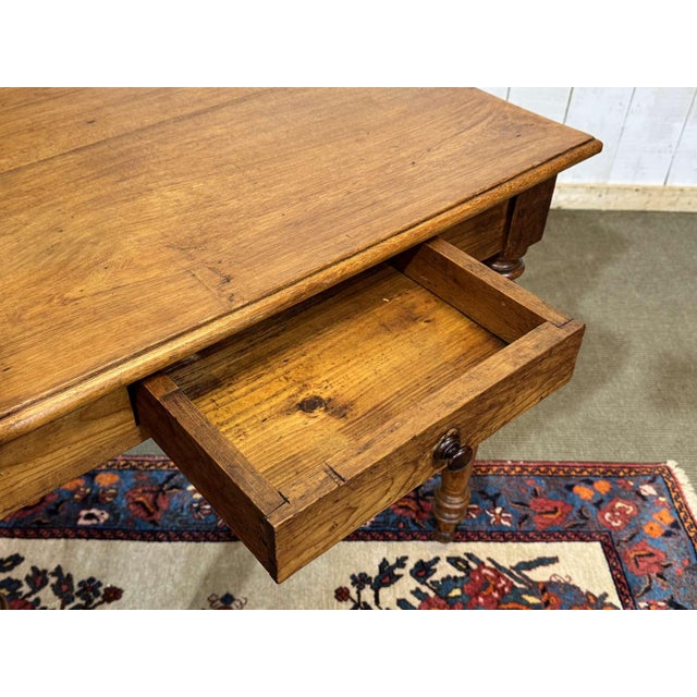 Early 20th Century Desk in Fir and Light Mahogany For Sale - Image 8 of 13
