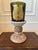 1990s Vintage 5” French Glazed Terracotta Pillar Candleholder For Sale - Image 5 of 14