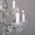 Vintage Italian Cut Crystal and Chrome 12-Light Chandelier, 20th Century For Sale - Image 4 of 5