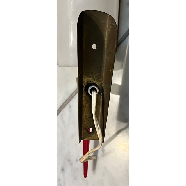 Vintage 1950s French Sconces- Perspex Atomic Sputnik - a Pair For Sale - Image 9 of 10