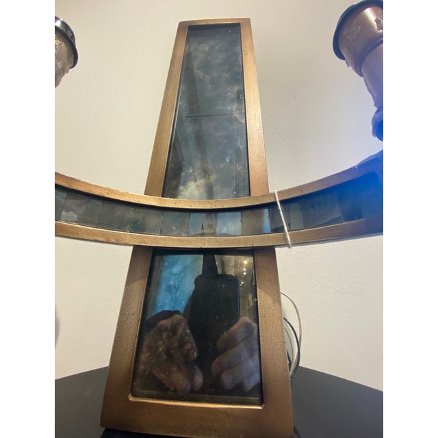 2010s Traditional Mirrored Wall Sconce For Sale - Image 5 of 8