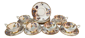 1940s Royal Stafford Tea and Dessert - Service of 6 ,18 Pieces
