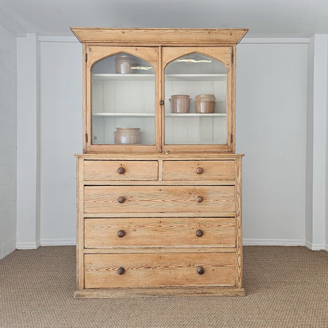 Dimensions: 56.25"W × 23"D × 82.5"H Interior Shelves: Top Shelf: 47"W × 8"D × 12"H Middle Shelf: 47"W × 8"D × 12.25"H...