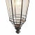 Transitional Transitional Beveled Glass & Iron Pendant Light For Sale - Image 3 of 6