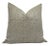 Block Print Decorative Pillow Covers for Sofa or Bed 22x22 Inch- Thick Linen, Ola Varsti For Sale