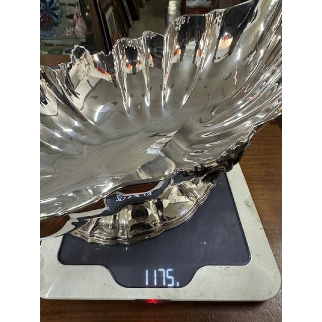 Baroque Style Centerpiece in 800 Silver, Italy, 1950s For Sale - Image 4 of 16