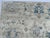 Oushak Handmade Wool Rug With Oversized Blue Florals For Sale - Image 4 of 8