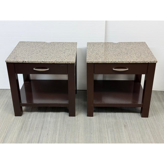 Design Plus Gallery presents a Pair of Bespoke Nightstand by BERMANFALK. The duo is nicely structured and would work well...