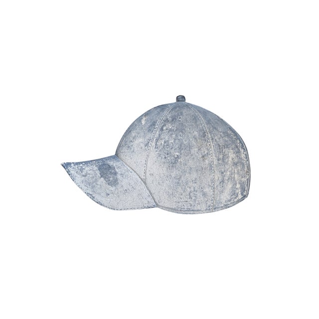 Vintage Trompe Loeil Plaster Ball Cap Hat Sculpture For Sale - Image 10 of 13