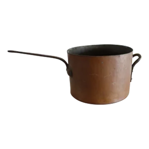 Hand Hammered Copper Saucepan