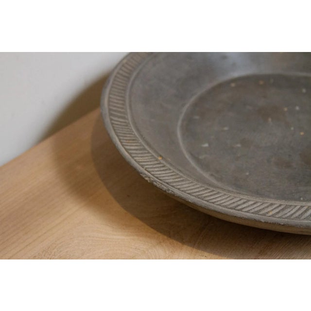 Carved Stone Southern Indian Bowl For Sale - Image 4 of 6