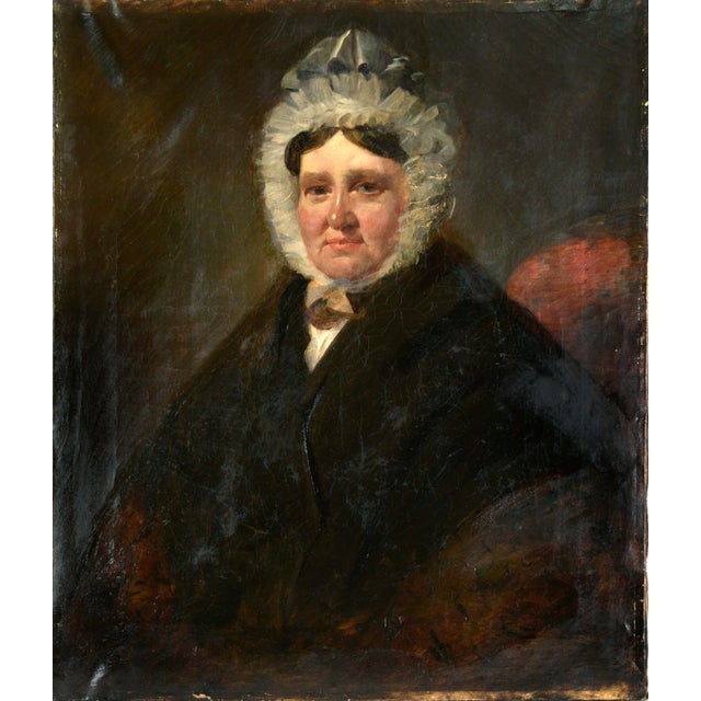 Early 19th Century Portrait of a Lady -- Elizabeth Clough of Keighley, Yorkshire - Unsigned An unsigned, finely executed...