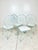 Wrought Iron Nautilus Shell Dining Set- Table and 4 Chairs For Sale - Image 12 of 12