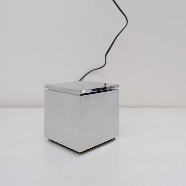 Cuboluce Cube Lamp by Franco Bettonica and Mario Melocchi for Cini & Nils, 1970s, in Good conditions. Designed 1970 to...