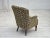 Danish Green Velour and Ash Wood Armchair, 1950s For Sale - Image 6 of 16