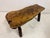 Rustic Wabi Sabi Elm Coffee Table with Dot Details, 1960s For Sale - Image 15 of 17