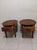 Vintage Wood End table oval By Broyhill one drawer Set of 2 Style: Traditional Color: Brown Dimensions: 27" W x 22" H x 23" D