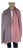 Gucci Pink & Silver Wool Scarf For Sale