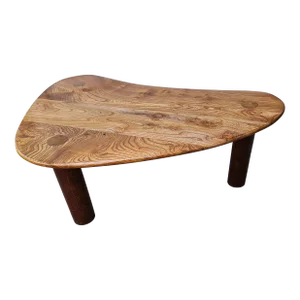 1950s Charlotte Perriand Style Biomorphic Coffee Table
