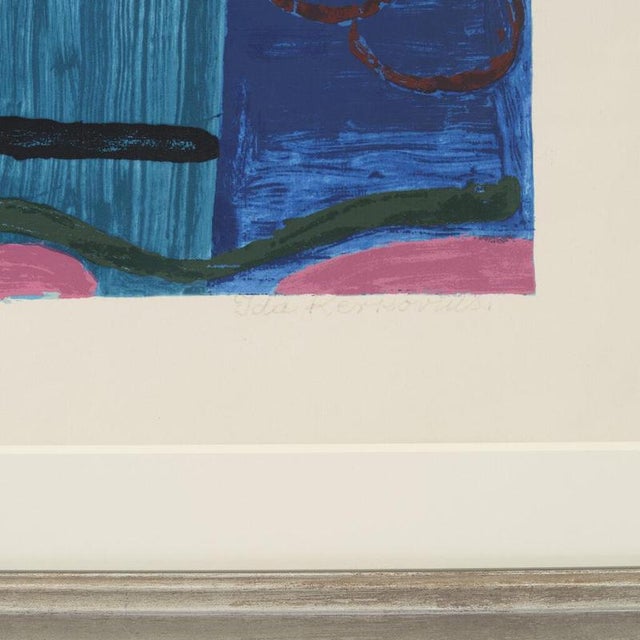 Ida Kerkovius, Point-Line-Area, Serigraph, Framed For Sale - Image 4 of 4