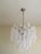 Murano Glass Sputnik Chandelier With Swirling Italian Glass Daimeter 60 cm = 23.6" Metal frame in kromo and all clear...