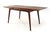 A genuine WéBé dining table with a flip-top leaf, designed by Louis van Teeffelen. This 'Milan' model was—and remains—a...