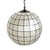Capiz Shell Globe Coastal Contemporary Pendant Light 18" For Sale - Image 4 of 9