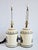 Vintage Tole Painted French Style Tea Caddy Table Lamps-a Pair For Sale - Image 4 of 15