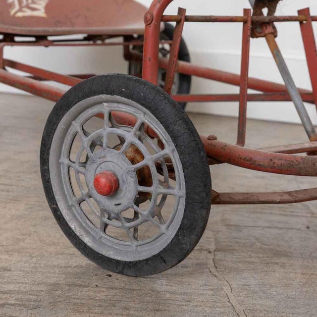 Metal 1960s Start Kart Pedal Go-Kart For Sale - Image 7 of 14