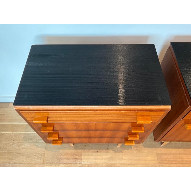 Bedside Tables by Frantisek Mezulanik, 1979, Set of 2 For Sale - Image 16 of 18