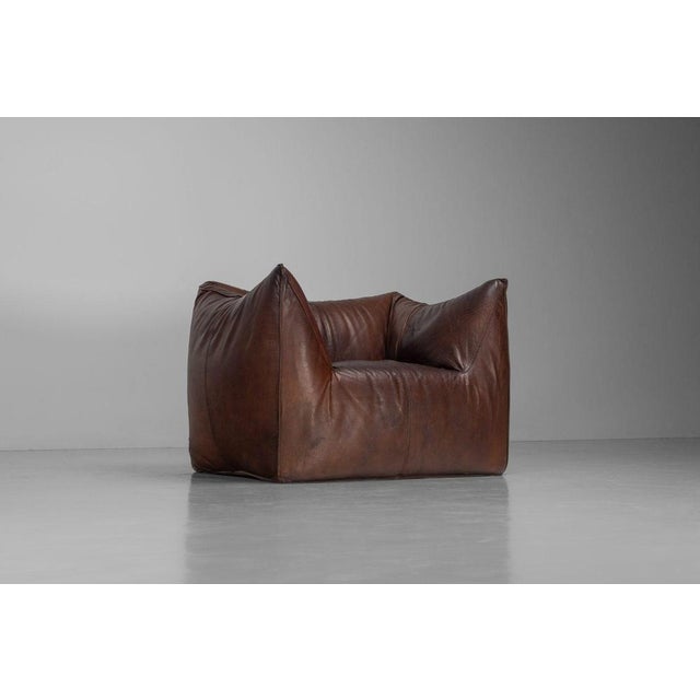 1970s Vintage Lounge Chair by Mario Bellini for B&B Italia, 1973 For Sale - Image 5 of 18
