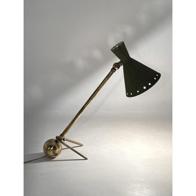 Mid-Century Table Lamps attributed to Stilnovo, Milano, Italy, 1950s, Set of 2 For Sale - Image 12 of 13