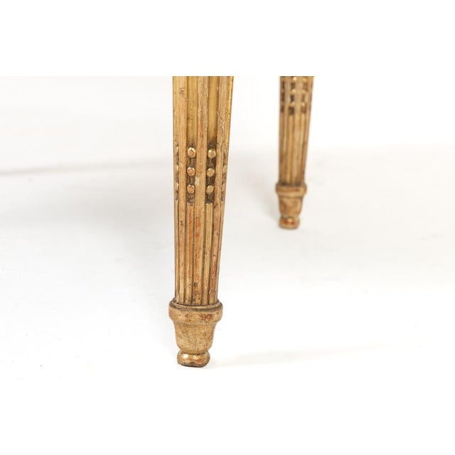 Beige 19th Century French Giltwood Armchairs, Set of 2 For Sale - Image 8 of 14