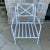 Mid-Century Modern 1950s Mid-Century Modern White Bel Air Patio Armchairs - a Pair For Sale - Image 3 of 12
