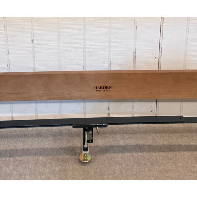 Brown Late 20th Century Harden Solid Cherry Full-Size Bed Frame For Sale - Image 8 of 8