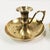 1960s Art Deco Brass Candlesticks, Germany, 1960s, Set of 2 For Sale - Image 5 of 11